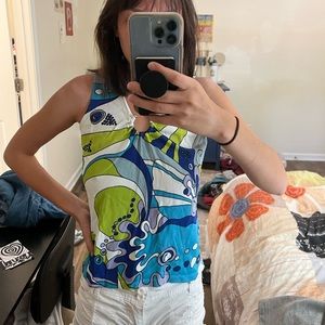 unique patterned top